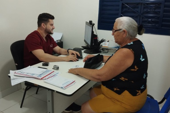 Pacientes são atendidos no CS Sebastião Matias